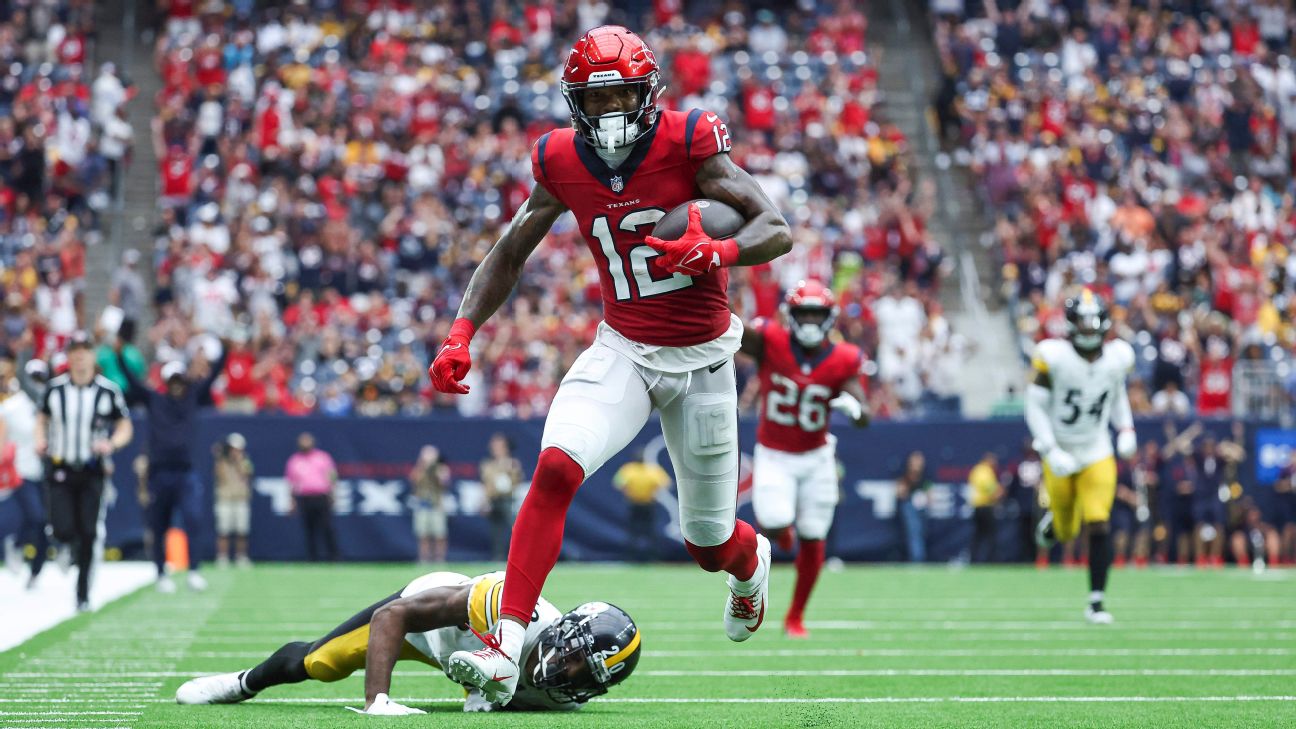 Houston Texans: WR Nico Collins injured vs. Las Vegas Raiders