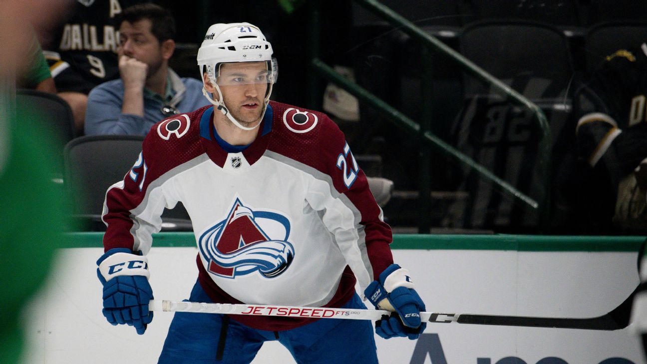 Avs rule out Drouin for first-round series vs. Jets
