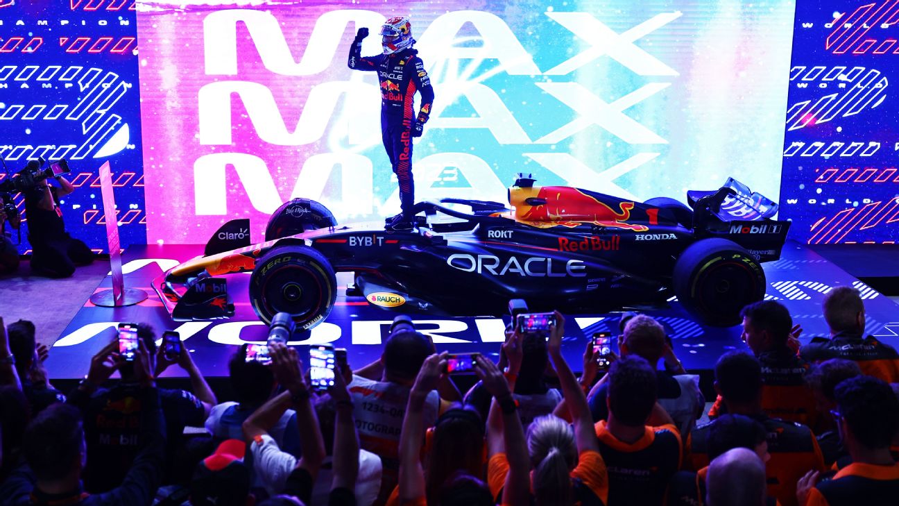 Verstappen vence e Red Bull é campeã mundial de F1 de 2023