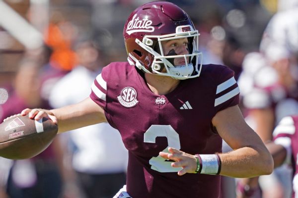 Sources: Miss State QB Rogers out, Wright starts www.espn.com – TOP