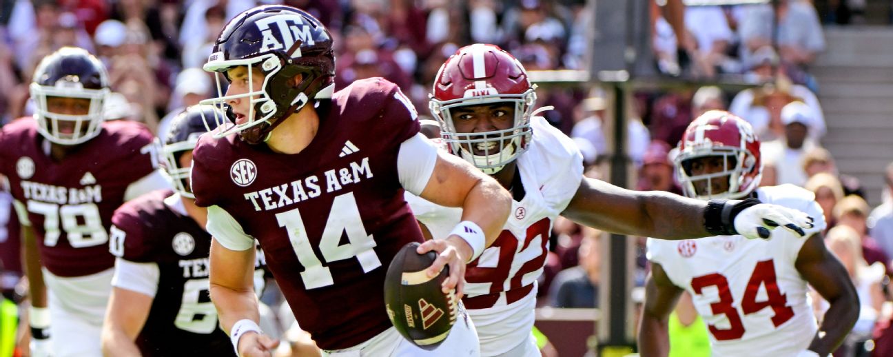 Follow live: Texas A&M looks to upset Alabama