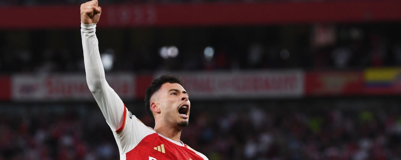 Seleção da Premier League: com Gabriel Martinelli, Arsenal domina time, gringolândia