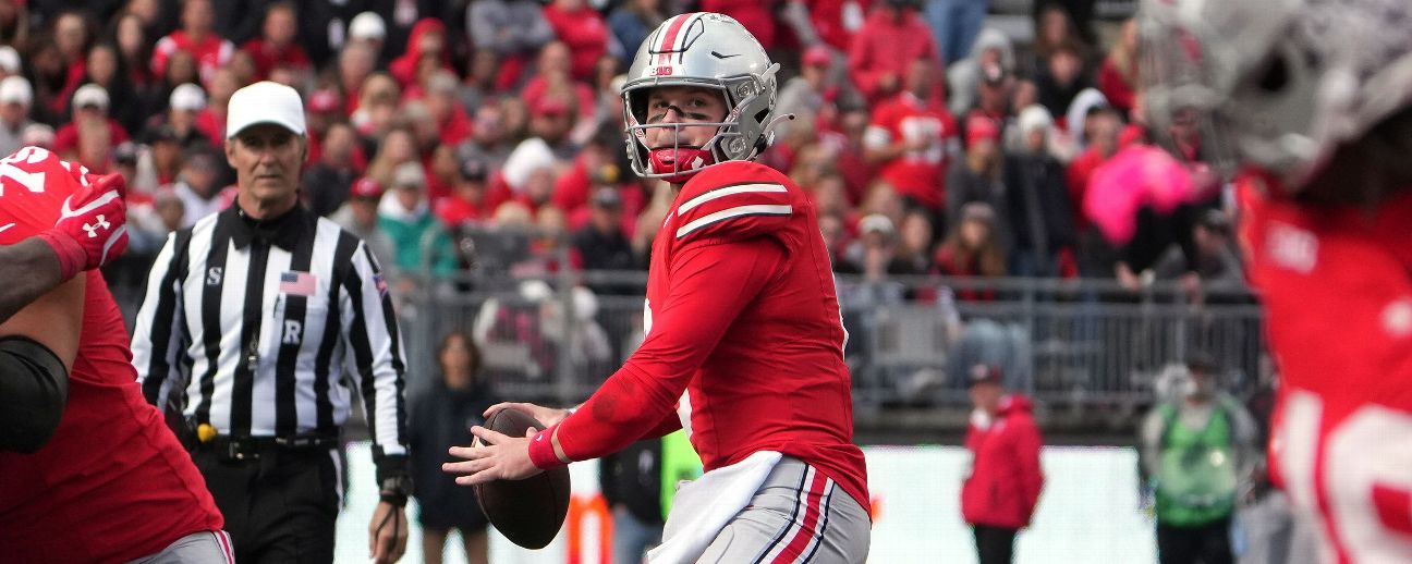 Follow live: No. 3 Ohio State welcomes No. 7 Penn State in a battle of Big 10 titans www.espn.com – TOP