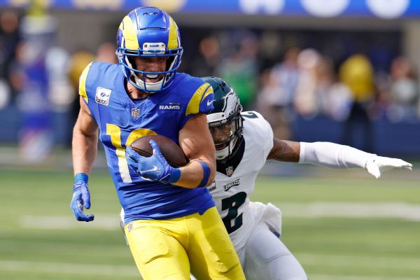 Rams' Kupp has 118 yards in return: 'Feel good'