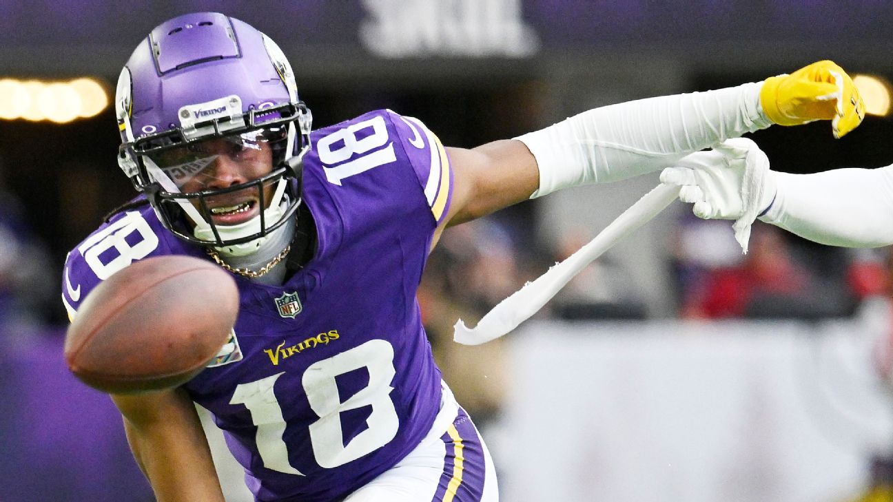 Vikings get promising news on WR Justin Jefferson after he's taken