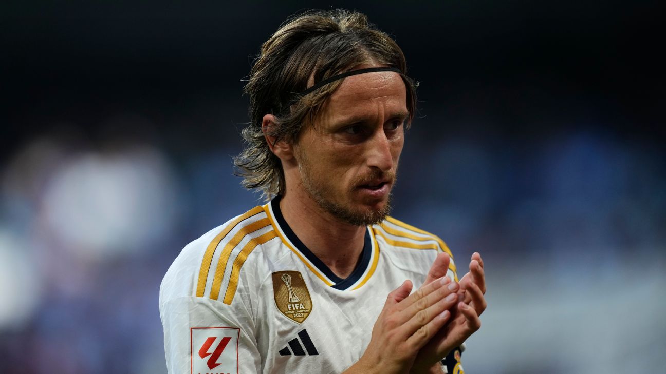 Luka Modric one of the best contemporary European soccer players