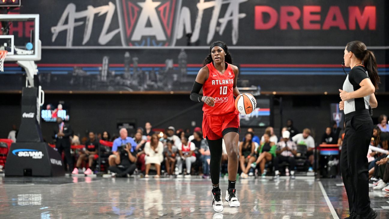 Atlanta Dream's Rhyne Howard wins WNBA Rookie of the Year - The Athletic