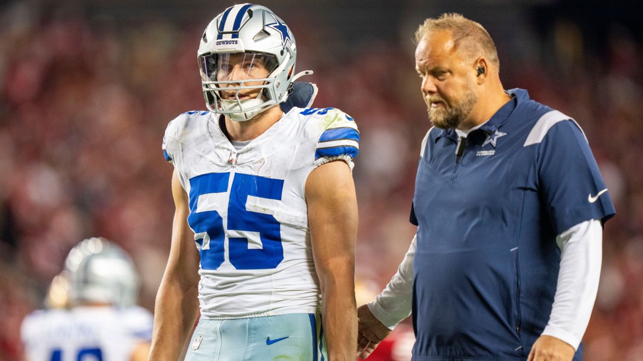 ‘Significant loss’: Dallas’ Vander Esch won’t return