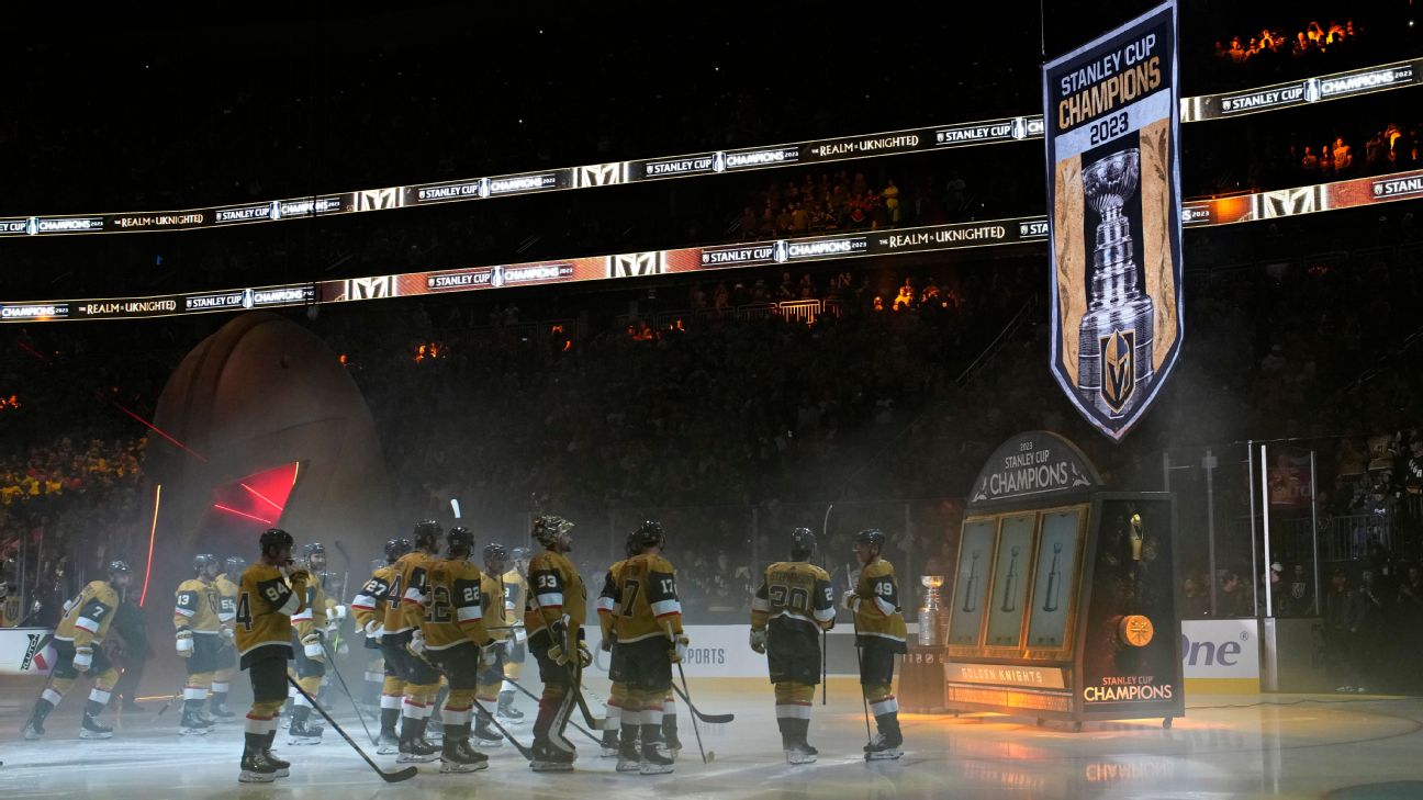 Inside the Golden Knights' introduction to the Stanley Cup - Las