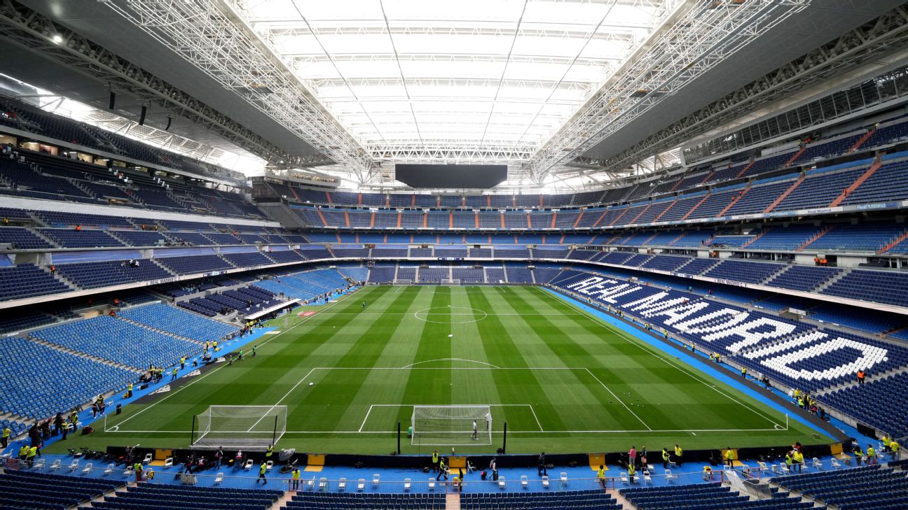 Sources: Madrid want Bernabeu roof shut vs. City