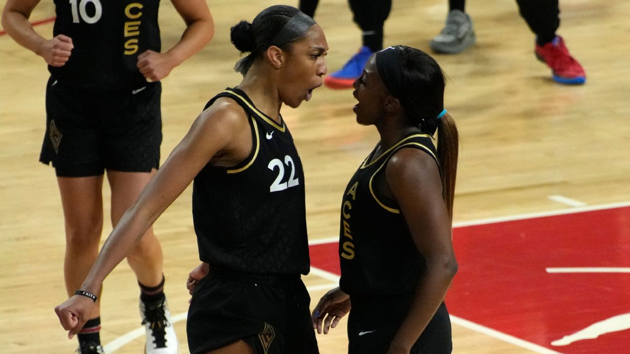 WNBA Finals Matchup Between Aces, Liberty Begins Sunday