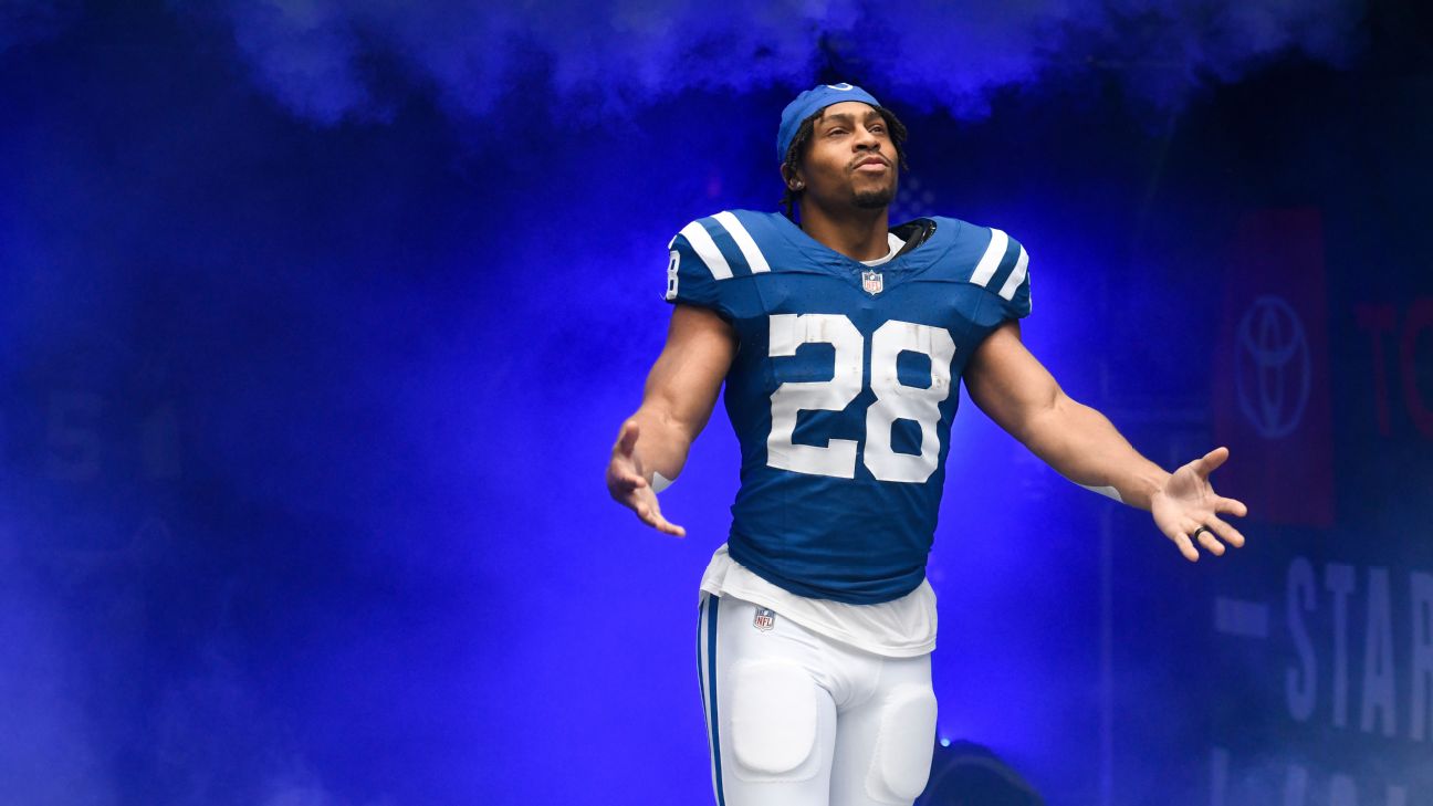 Colts' Jonathan Taylor on extension negotiations: 'It's kind of on them  right now' - The Athletic