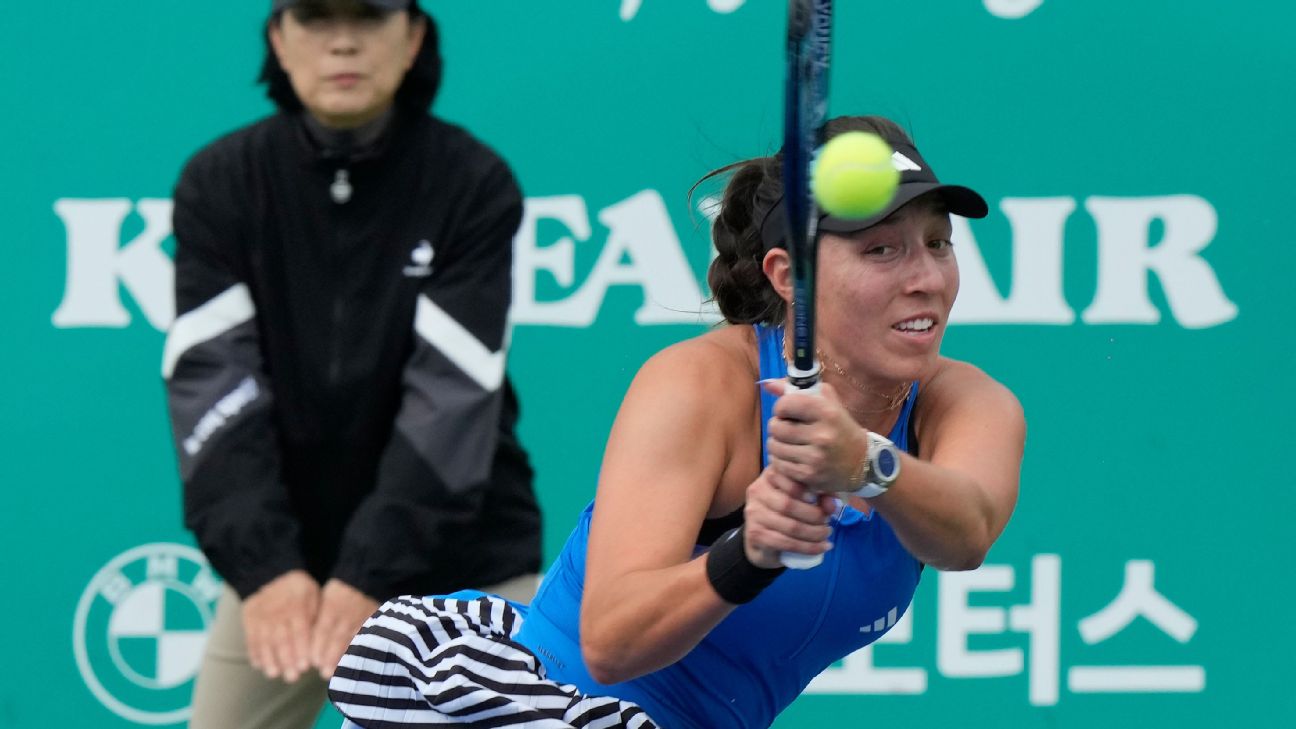 Pegula rallies to reach semifinals of Korea Open