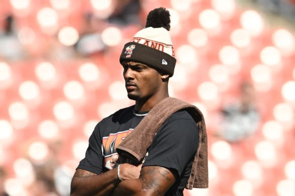 Browns GM expects Watson to be ready for opener