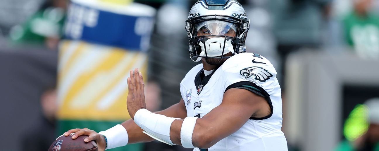 Follow live: Eagles visit Jets, looking to remain undefeated