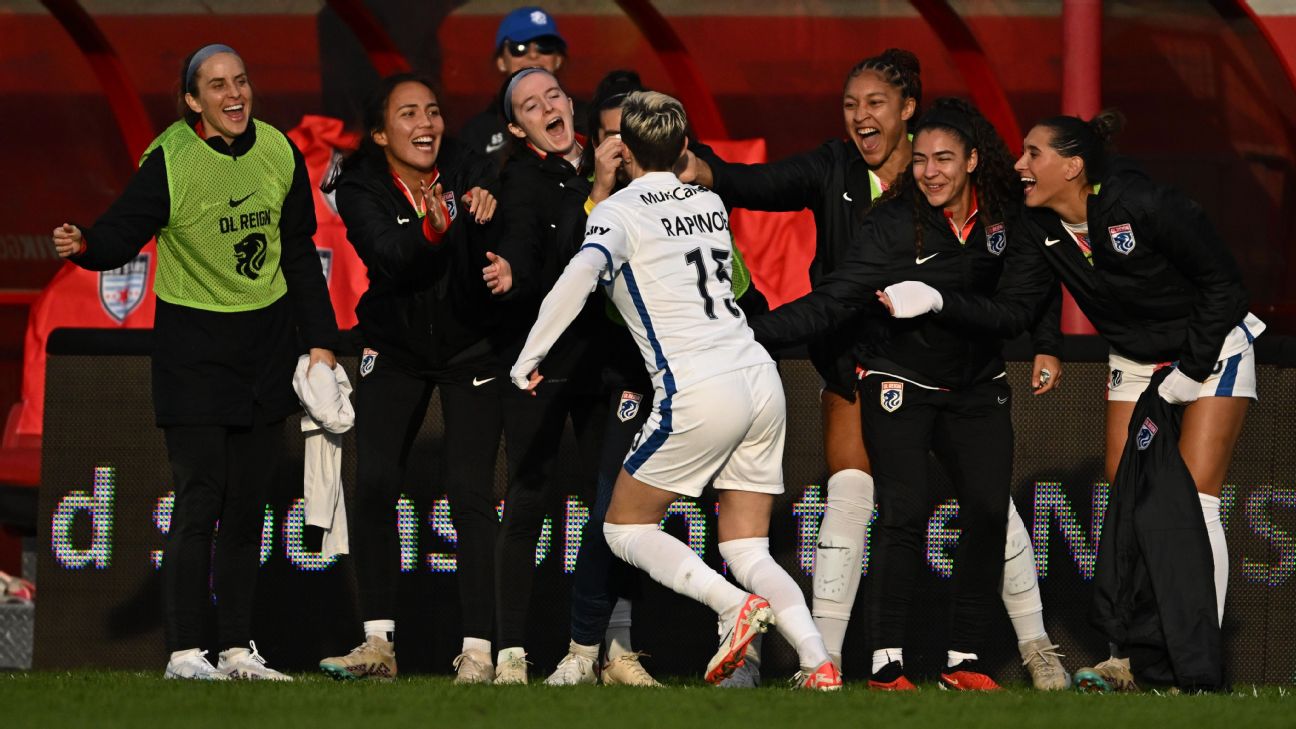 Not done yet: Rapinoe helps Reign clinch playoffs