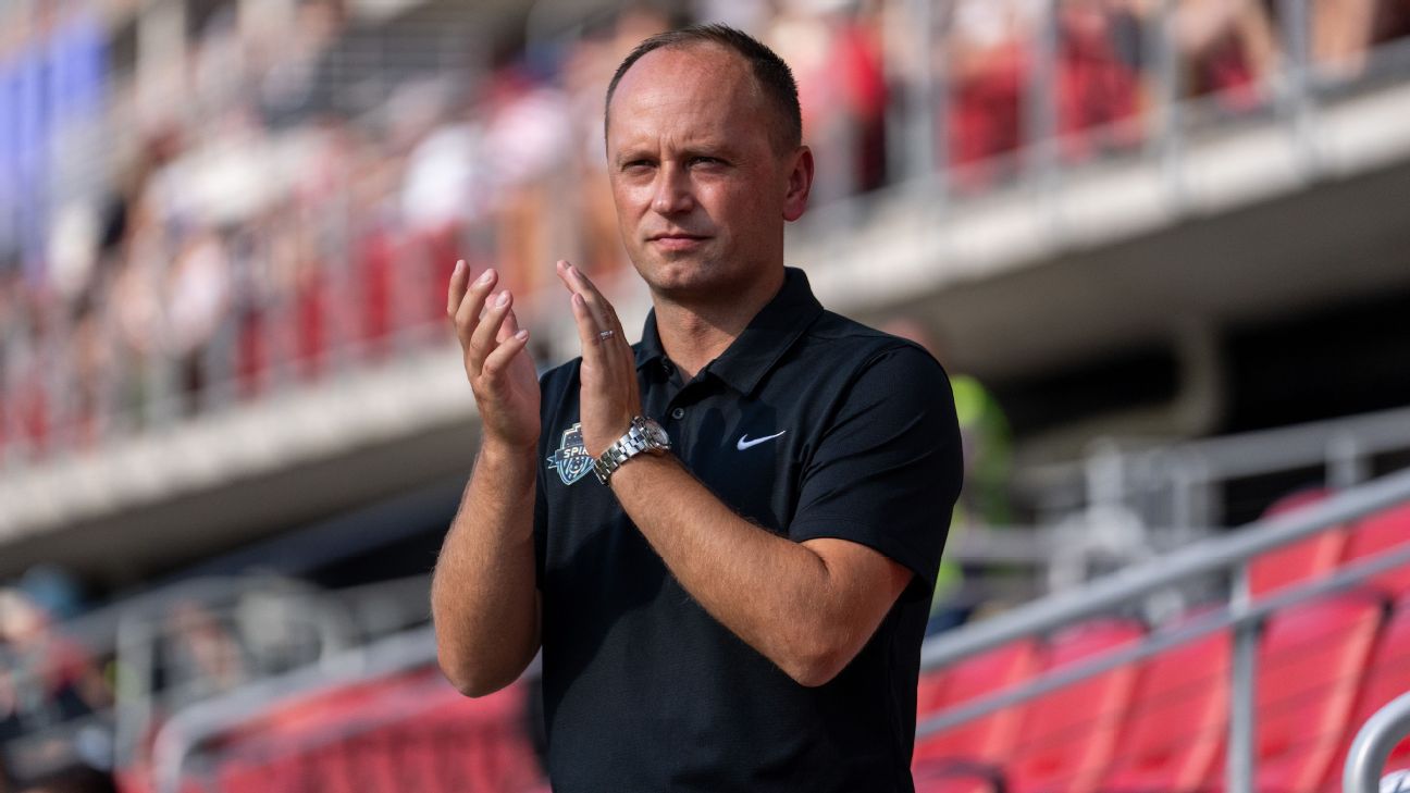 NWSL's Spirit fires coach Parsons after 1 season