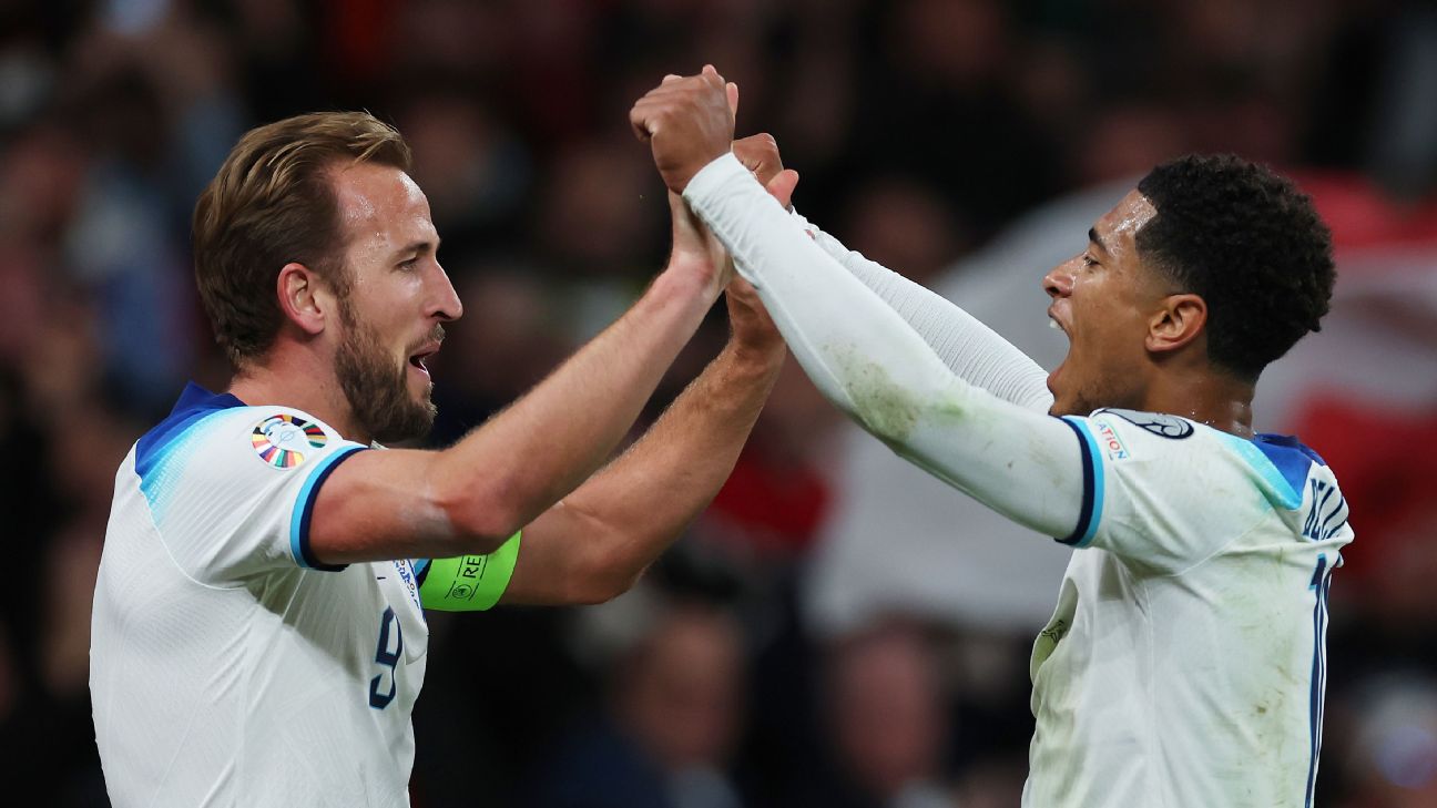 Kane leads England past Italy to reach Euro 2024