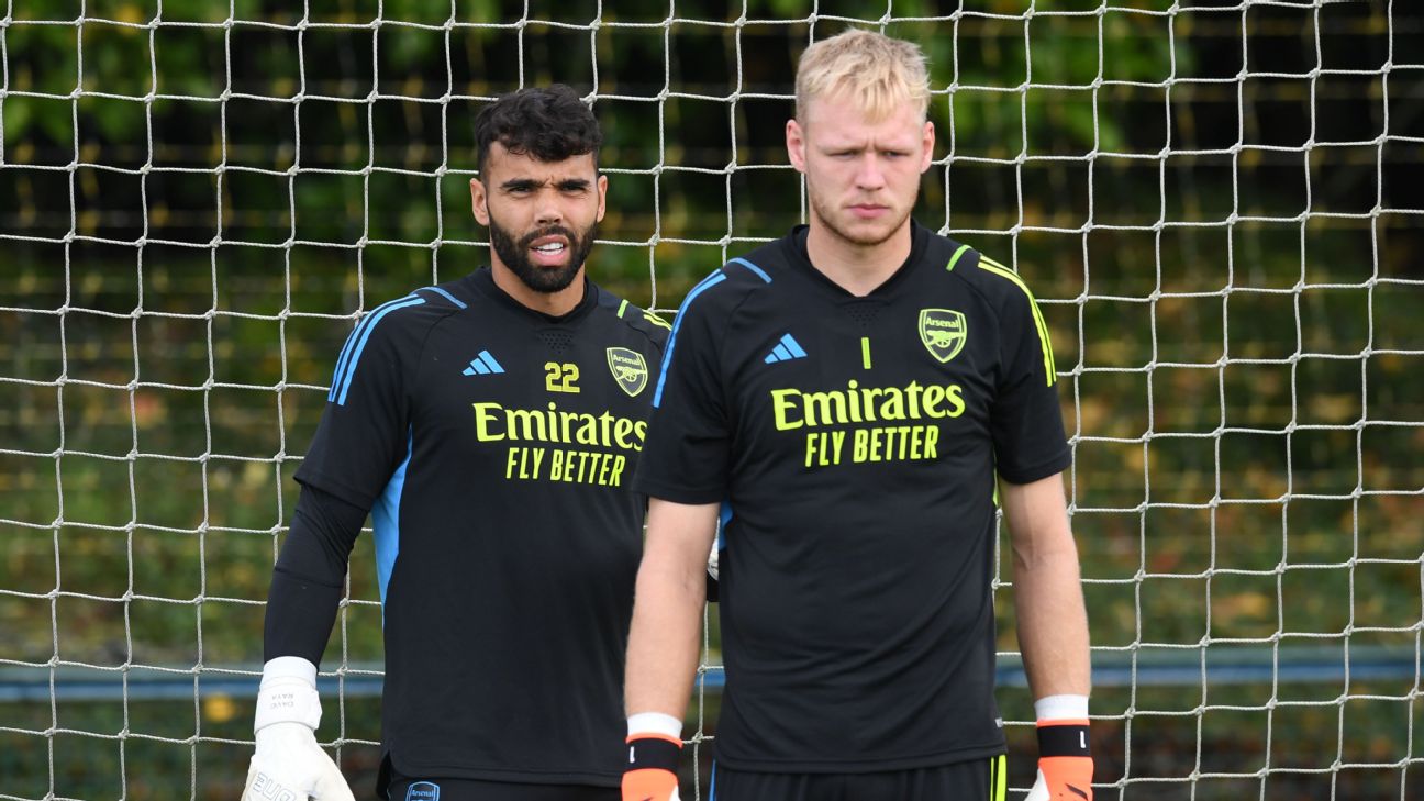 Ramsdale 'hurting' after losing Arsenal role to Raya