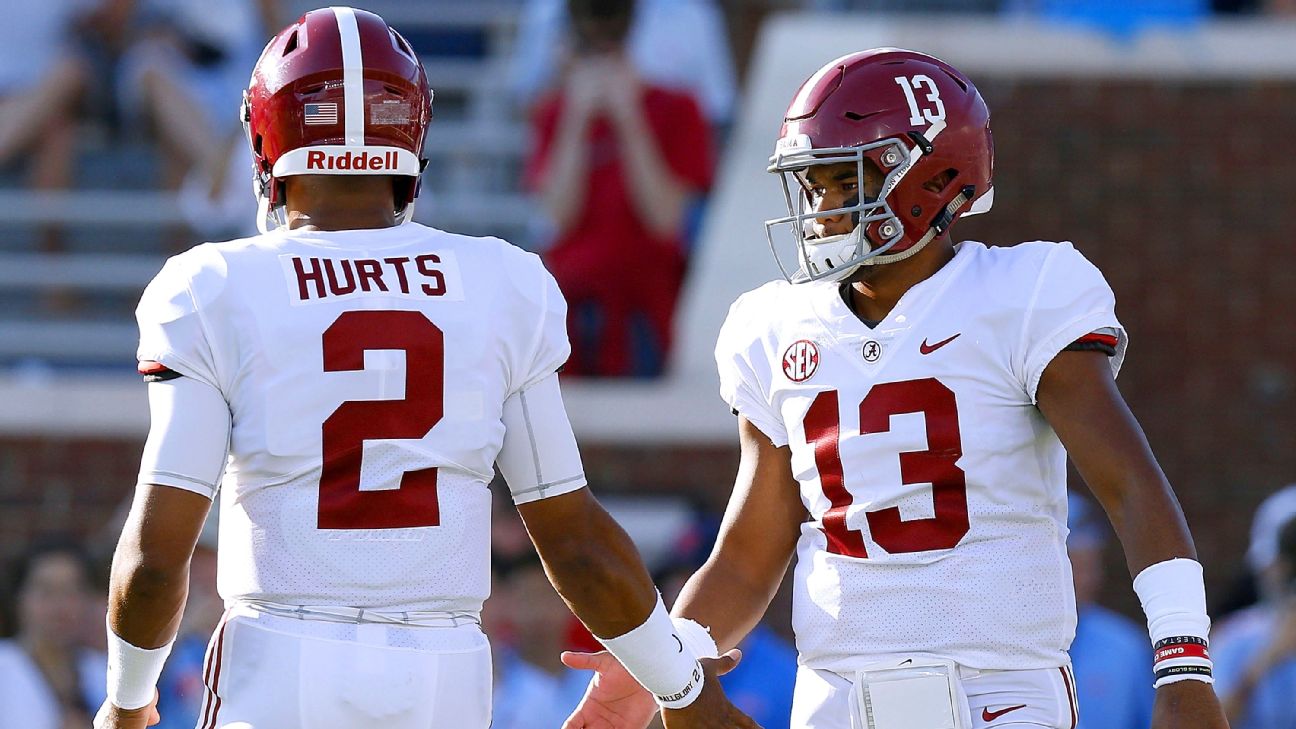 Jalen Hurts vs. Tua Tagovailoa in Week 7