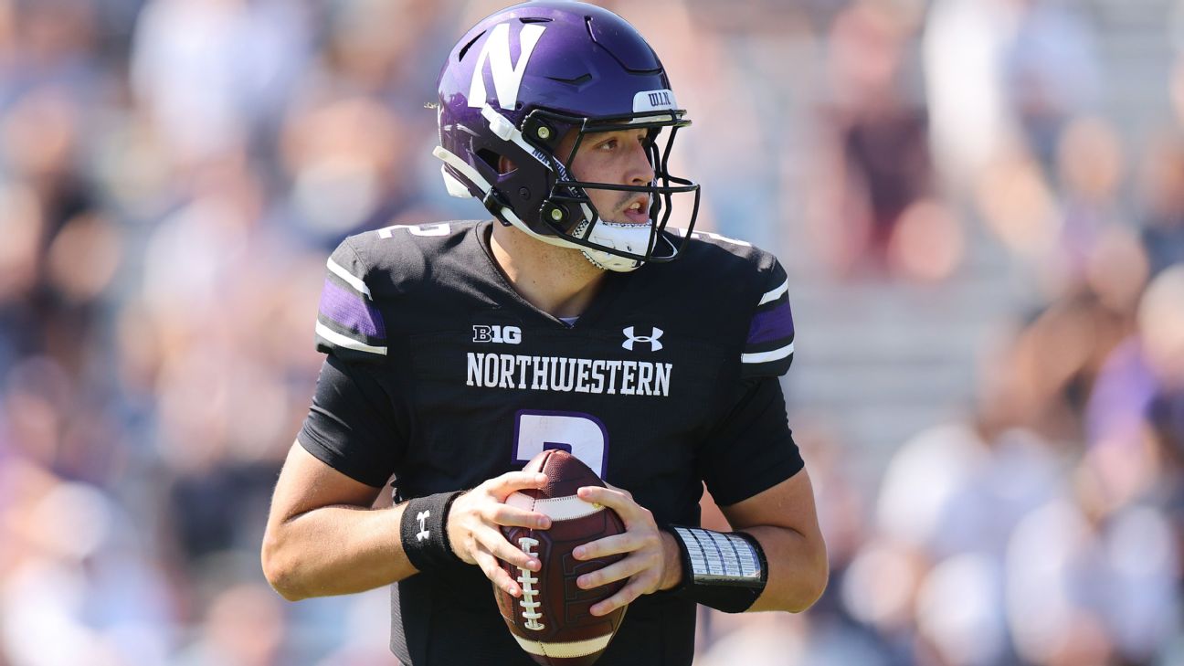 Northwestern QB Ben Bryant out against Nebraska - ABC7 Chicago