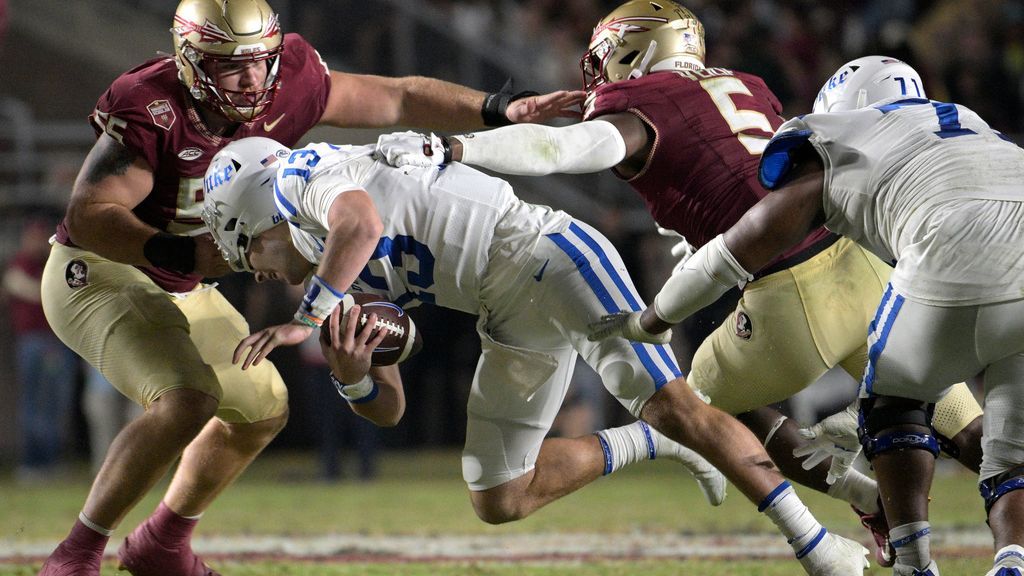 Ex-Duke QB Riley Leonard commits to Notre Dame in epic video