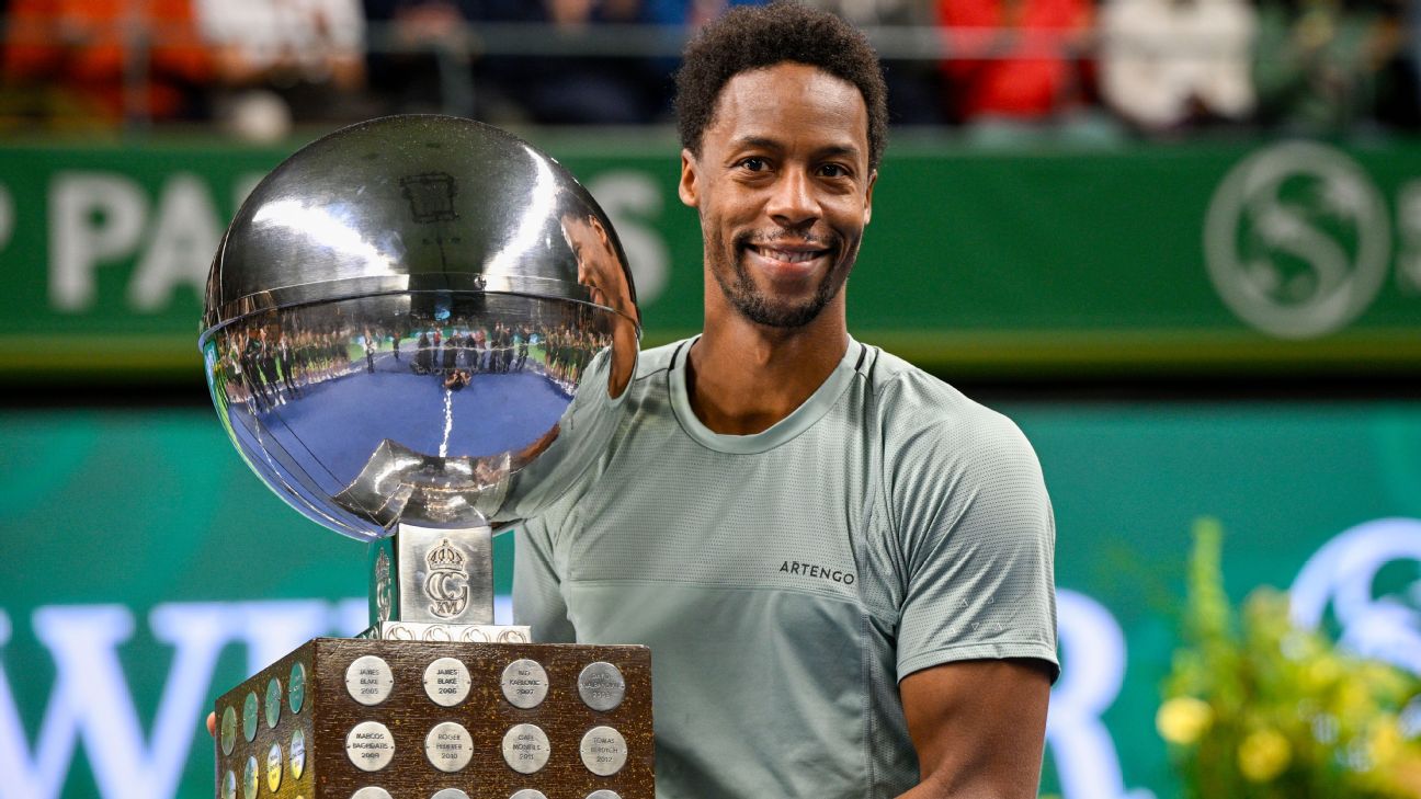 Monfils rallies, wins 1st title in nearly two years