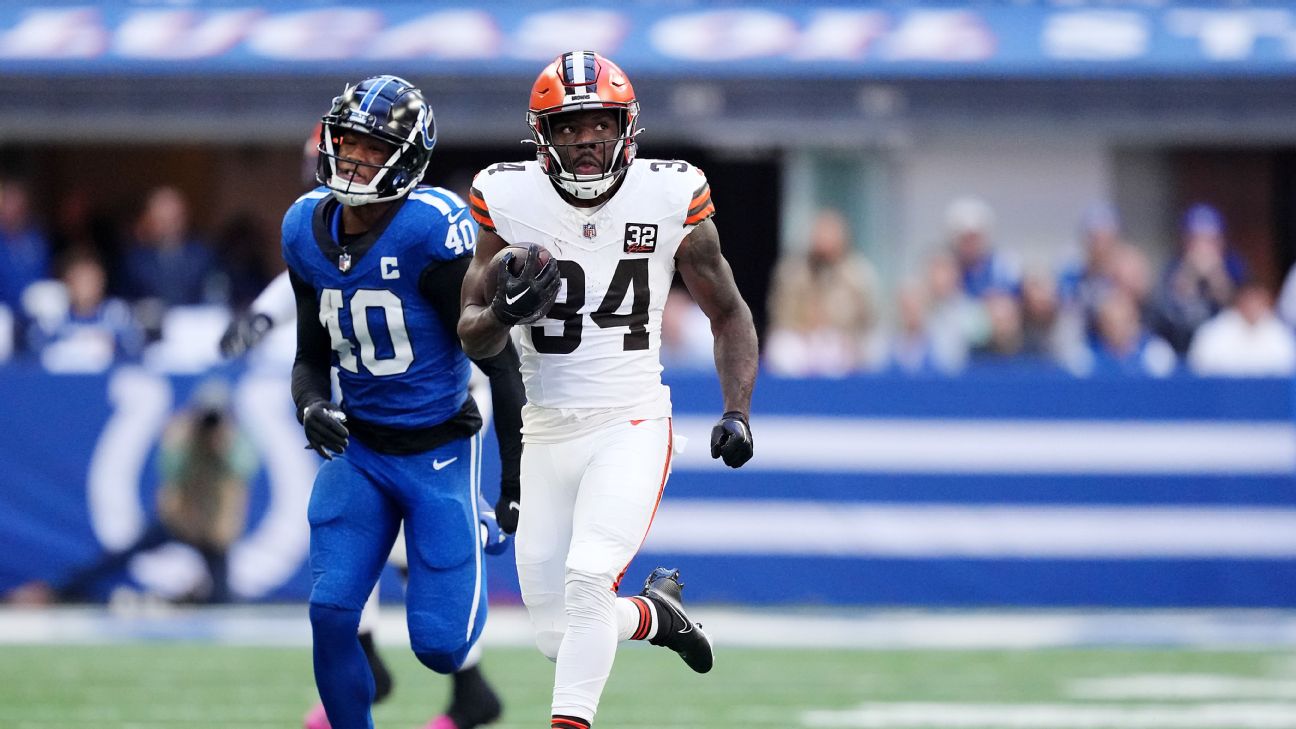 Browns’ Ford races 69 yards for TD vs. Colts www.espn.com – TOP