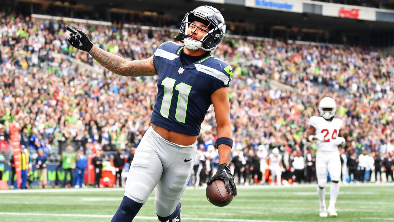 Seahawks rookie Jaxon Smith-Njigba snags first career TD
