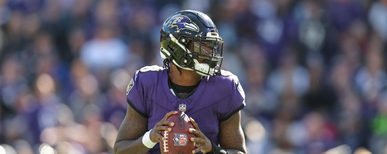 Lamar Jackson almost flawless as Ravens rout Lions 38-6 in a