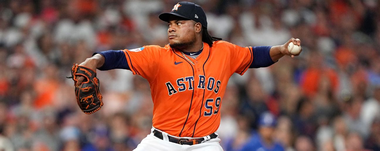 Follow live: The ALCS returns to Houston as Astros look to closeout Rangers in Game 6 www.espn.com – TOP