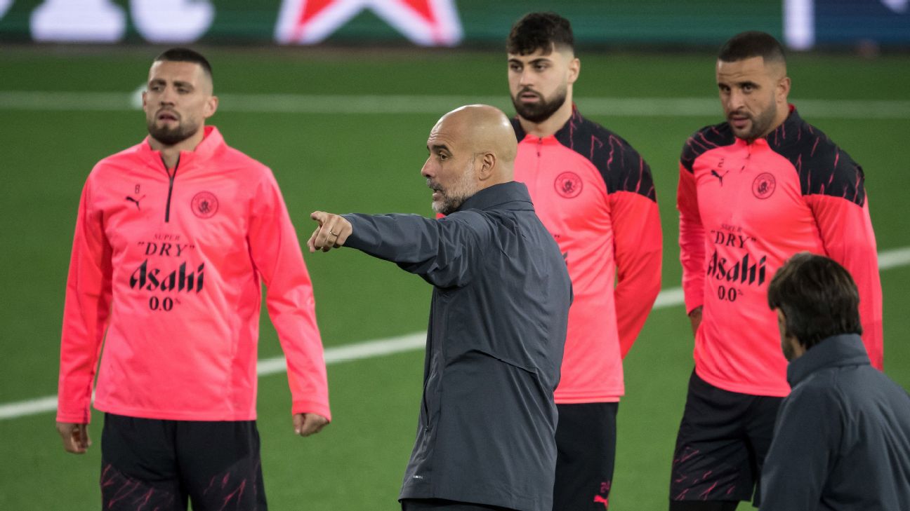 Man City alter UCL prep due to artificial pitch
