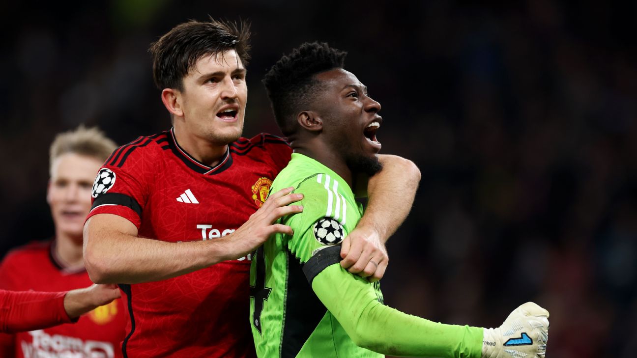 Maguire, Onana turn the tables on their critics as Man United nab Champions League win www.espn.com – TOP