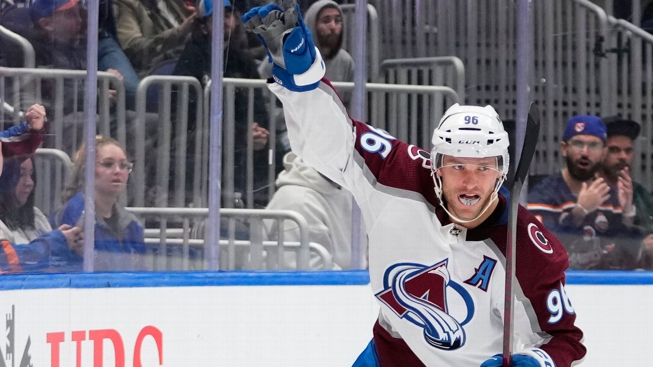 Avalanche tie NHL record with road win against Kraken