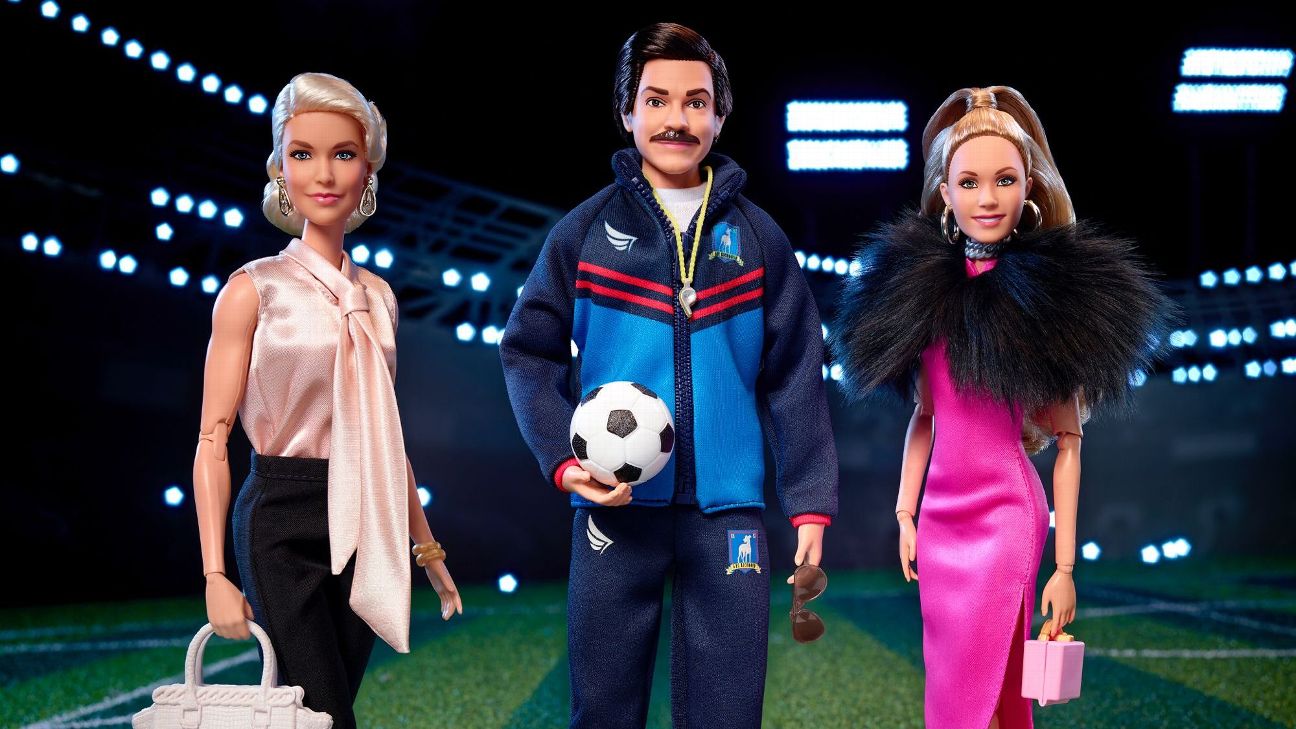 Ted Lasso gets Barbie treatment in new collaboration