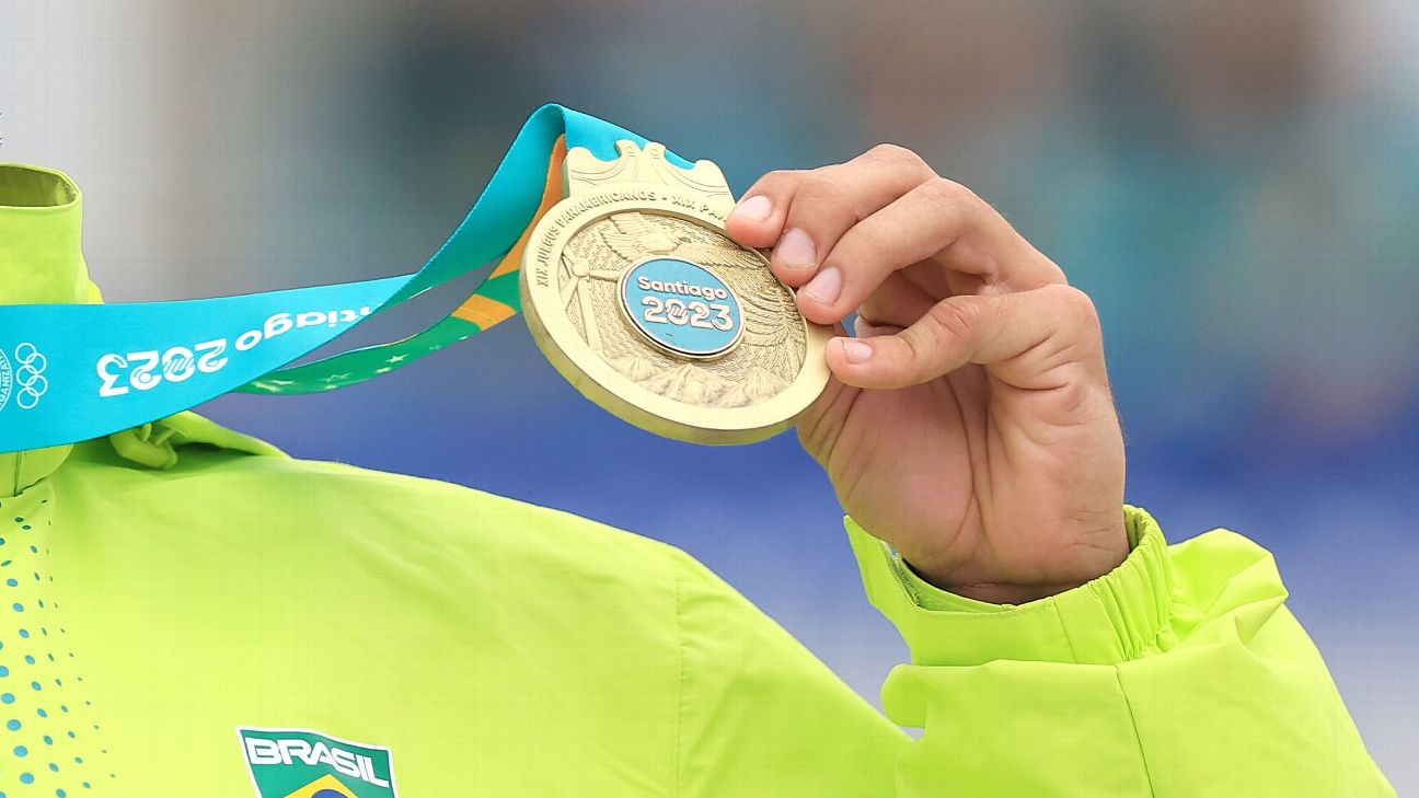 Veja como ficou o quadro de medalhas do Pan-Americano de 2023 > No