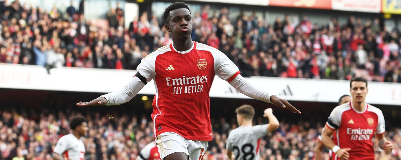 Arsenal player ratings: Nketiah 10/10 for hat trick vs. Sheff 