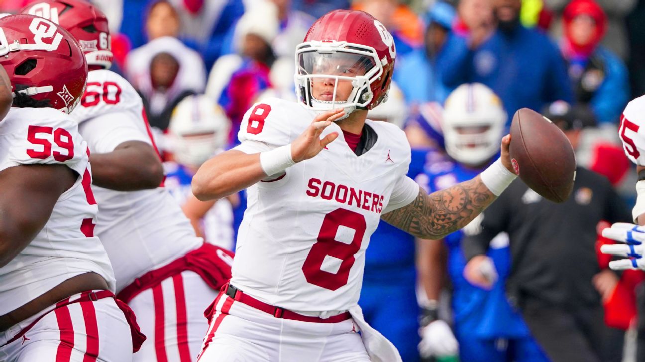 Follow live: Unbeaten Sooners have their hands full with Jayhawks www.espn.com – TOP
