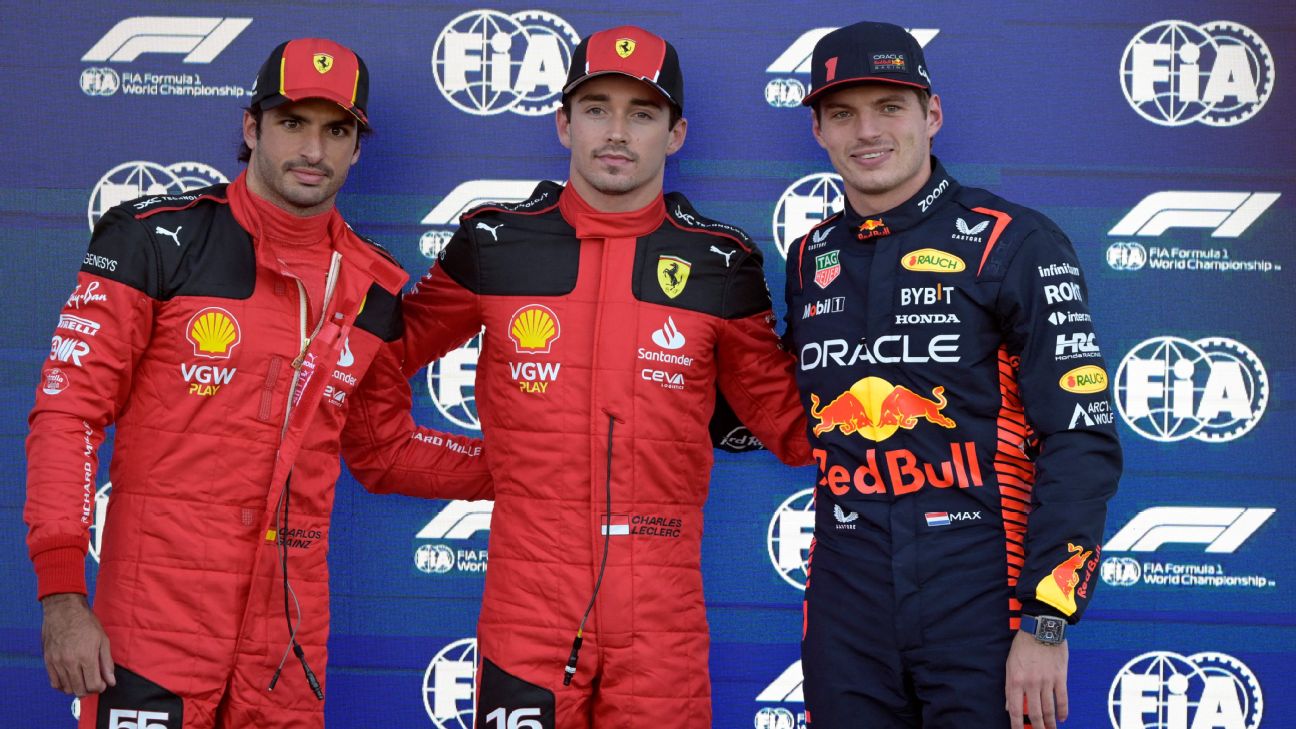 Formula 1, Mexico City Grand Prix qualifying news 2023: Daniel Ricciardo  stars as Charles Leclerc takes pole position ahead of Carlos Sainz, Max  Verstappen