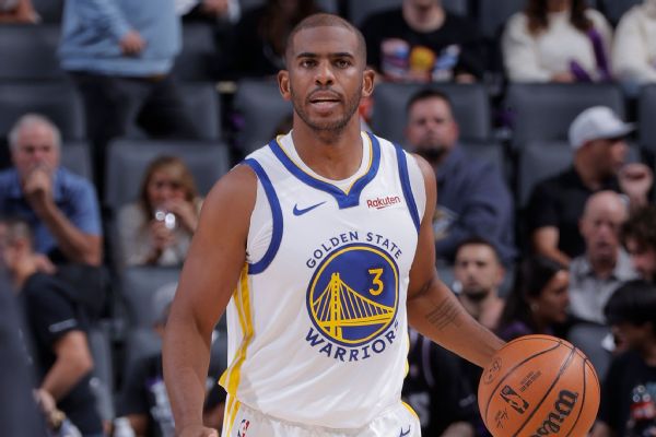 Dubs’ CP3 comes off bench for 1st time in career www.espn.com – TOP