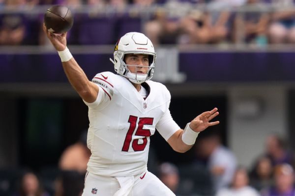 Sources: Cards rookie QB Tune expected to start www.espn.com – TOP