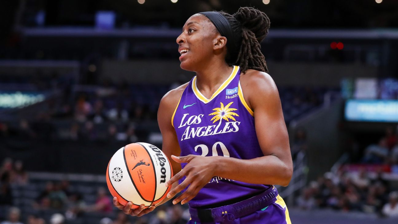 Ex-WNBA MVP Nneka Ogwumike signs with Seattle Storm - ABC7 Los Angeles