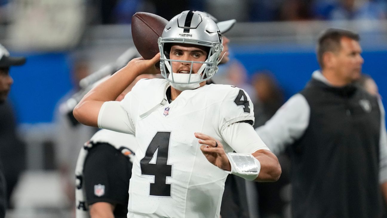 Raiders bench Jimmy Garoppolo, to start Aidan O'Connell at QB ABC7