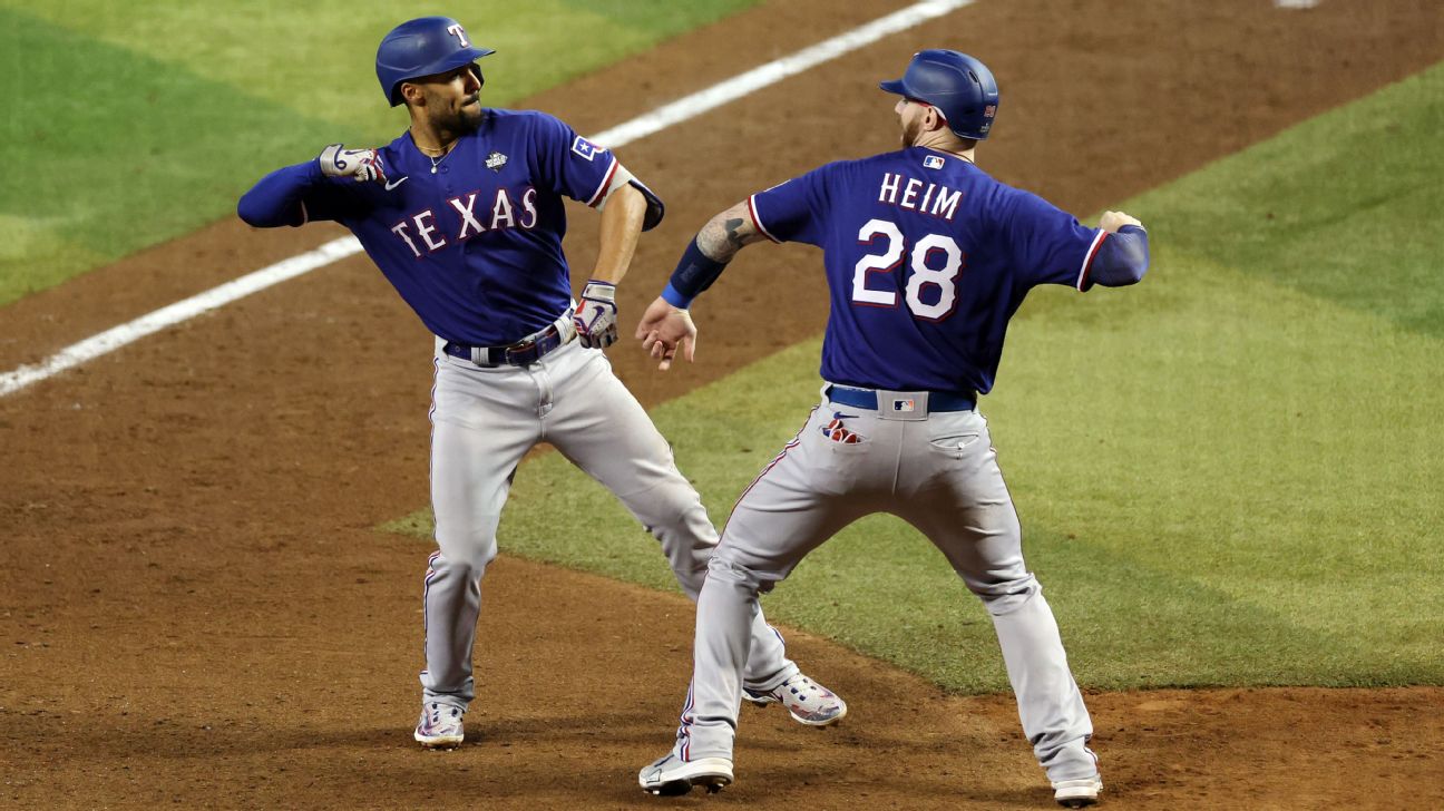 Rangers capture 1st World Series title with shutout of Diamondbacks in Game  5