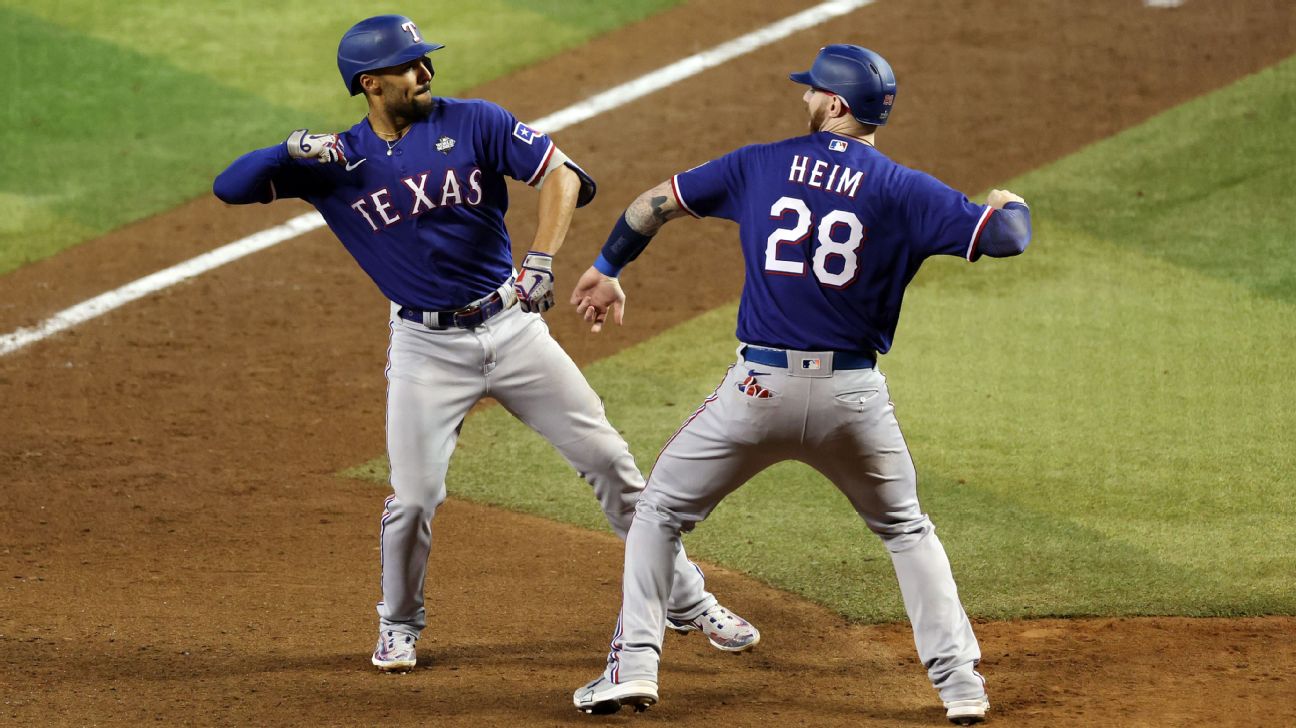 These resilient Rangers can go no higher. For first time, they are World  Series champions