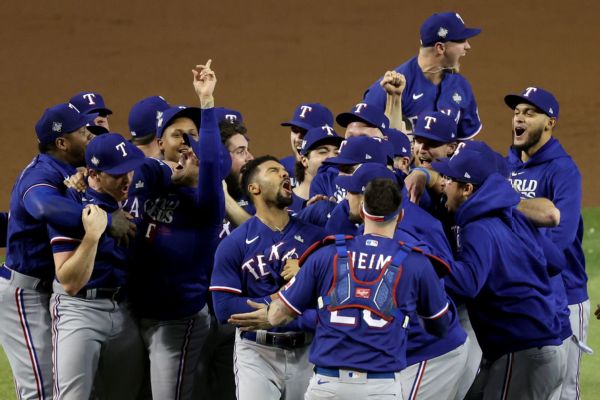 Rangers capture franchise’s 1st World Series title