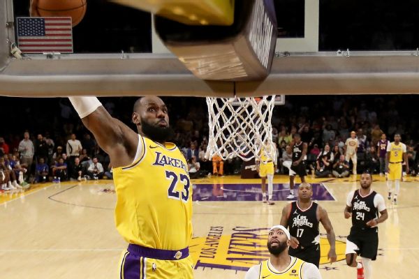 LeBron ‘takes over’ again as Lakers outlast Clips www.espn.com – TOP