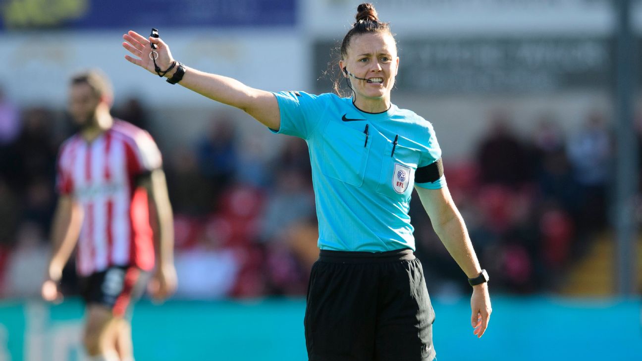 Welch to become first woman to ref EPL game