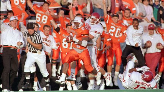 Baker Mayfield, Barry Sanders and the best of the Oklahoma-Oklahoma State rivalry www.espn.com – TOP