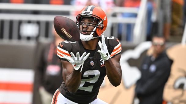 In search of Cooper s replacement  Browns could opt for a WR early in 2024 draft